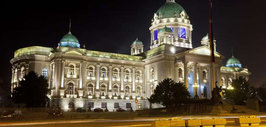 Parliament in Belgrade, Serbia