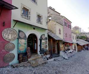 Street in Mostar, Bosnia