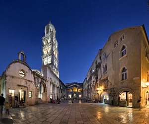 Cathedral bell tower, Split, Croatia