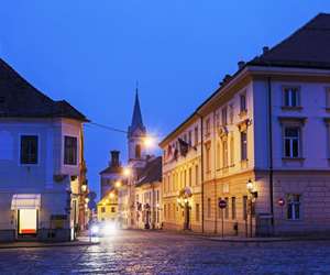 Zagreb at night, Croatia