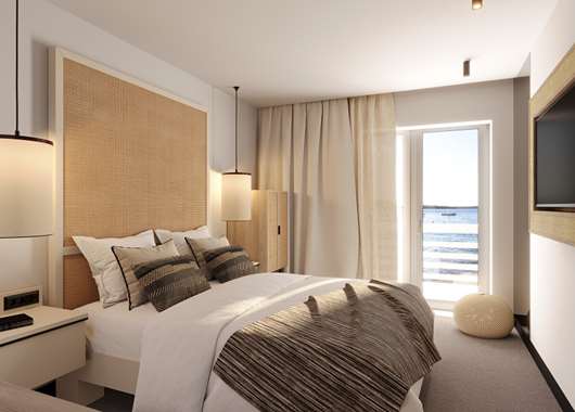 Beach Bay Hvar Hotel bedroom