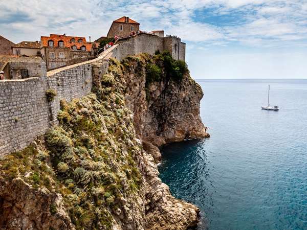 Dubrovnik City Walls, Seaside, Croatia