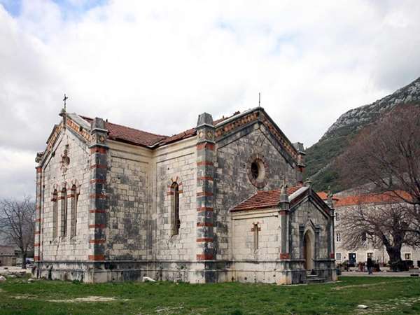 St. Michael's church in Mali Ston, Croatia