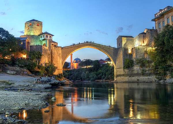 Old Bridge in Mostar, Bosnia