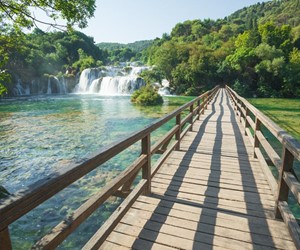 Boardwalk in Krka National Park
