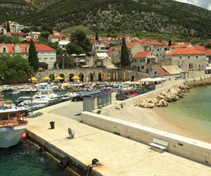 Bol town on Brac island, Croatia