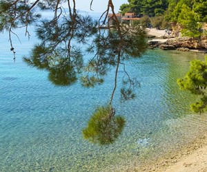 Bol town seascape, Brac island