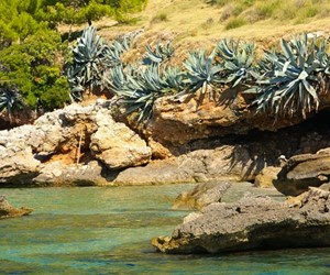 Bol town seascape, Brac island