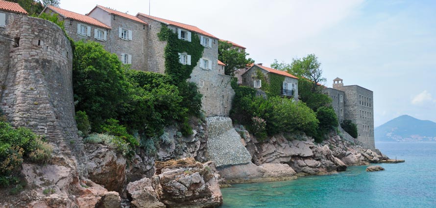 Seaside city walls, Budva