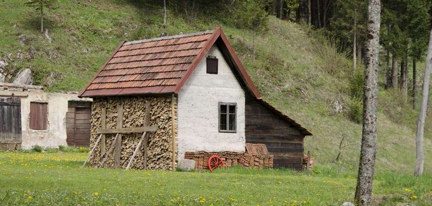 Cabin in Moravice village