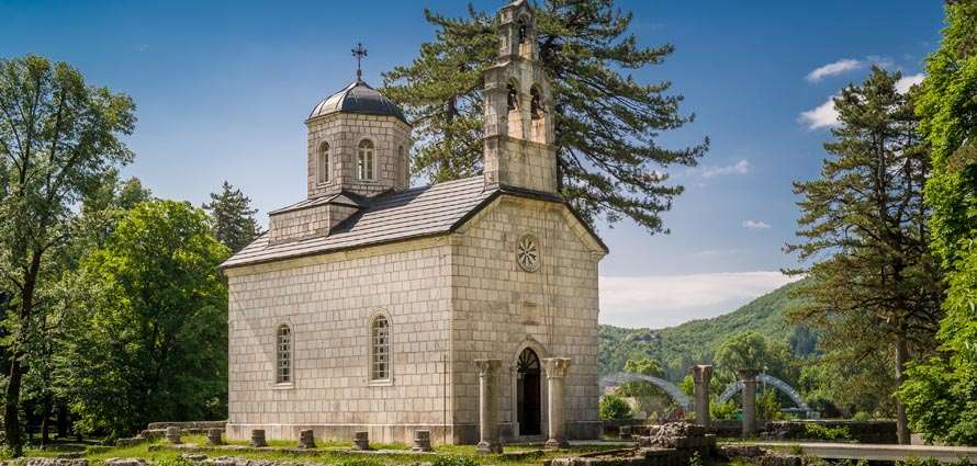 Chipur church in Cetinje, Montenegro