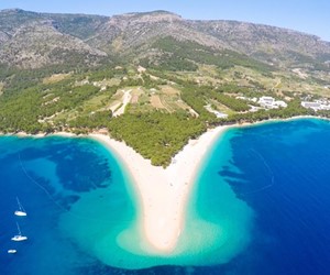 Golden Cape Beach, Island of Brac, Croatia