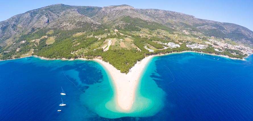 Golden Cape Beach, Island of Brac, Croatia