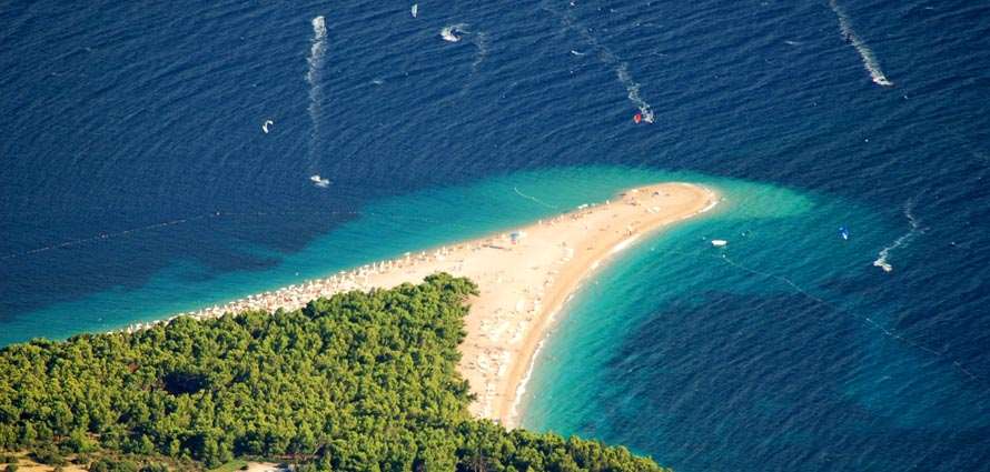 Golden Cape Beach, Island of Brac, Croatia