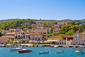 Jelsa town on the Hvar Island