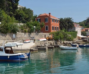 Donje Celo village, Kolocep Island, Croatia