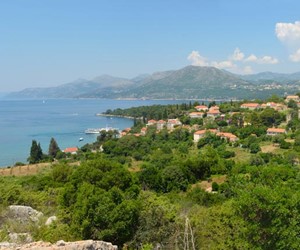 Panoramic view from Kolocep hills
