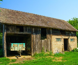 Authentic traditional wooden house in Krapje
