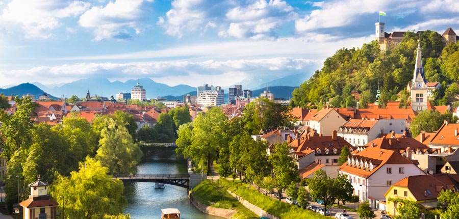 Ljubljana panorama, Slovenia