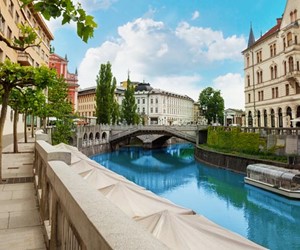 Triple Bridge, Ljubljana, Slovenia