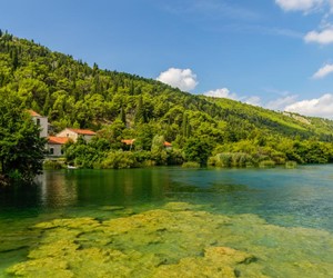Still part of the Krka river at Krka National Park