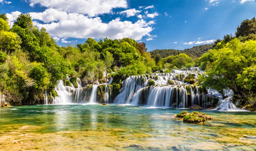 Skradinski Buk waterfall at Krka National Park