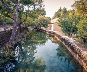 Souvenir house at Krka National Park