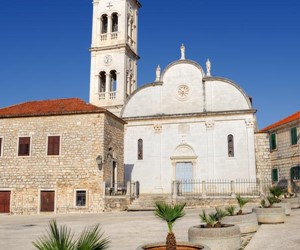 St. Mary Church at Jelsa town, Hvar Island