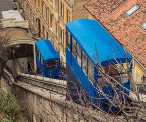 Zagreb funicular, Croatia