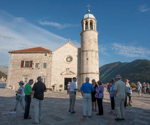 Church on Islet Lady of the Rocks, Montenegro