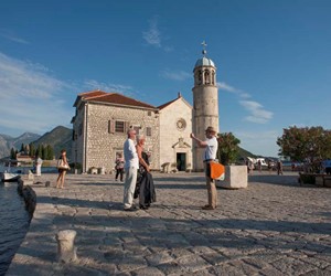 Church on Islet Lady of the Rocks, Montenegro