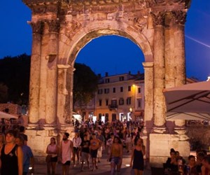 Freedom tour in Pula, Croatia.