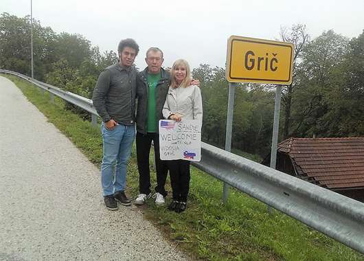 Ante and Sandra visit Gric