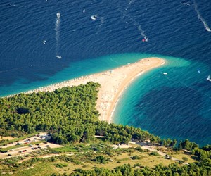 Bol beach on Brac island
