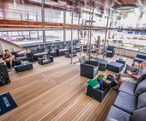 MS Captain Bota lounge deck