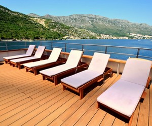 MS Equator's sun deck