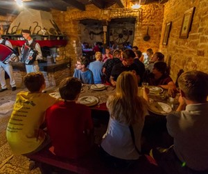 Liberty tour visiting "St. Peter in the Forest" village in Istria, Croatia