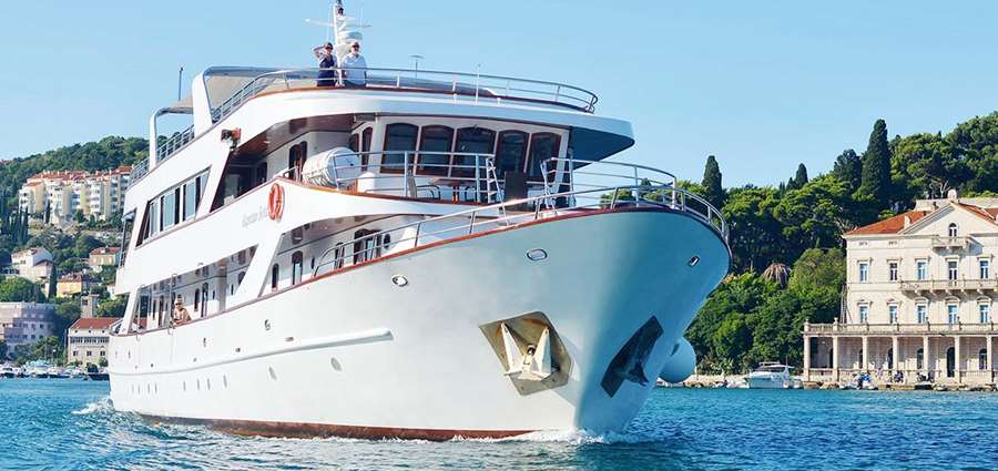 MS Captain Bota on the Adriatic