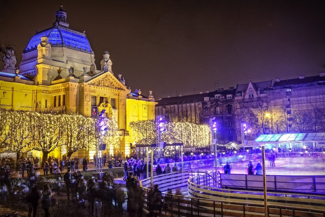 Art Pavilion, Zagreb - Ice skating rink