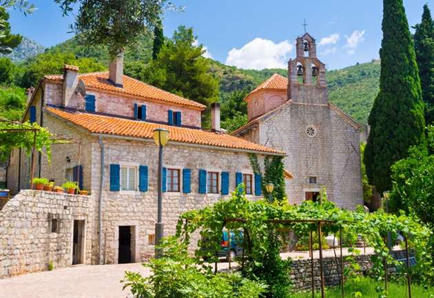 Holy trinity church of the Praskvica Monastery, Montenegro