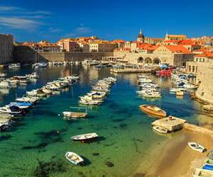 Dubrovnik Old Port, Croatia