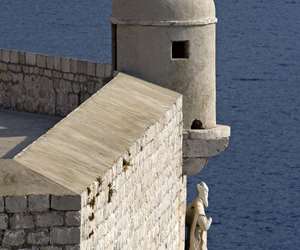 Dubrovnik, watch post, city walls, Croatia