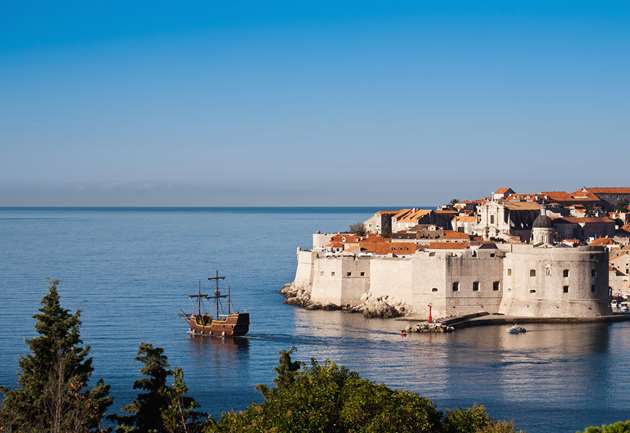 St. John, panorama, Dubrovnik, Tirena, Croatia