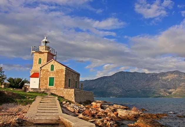 Stone lighthouse, Hvar Island