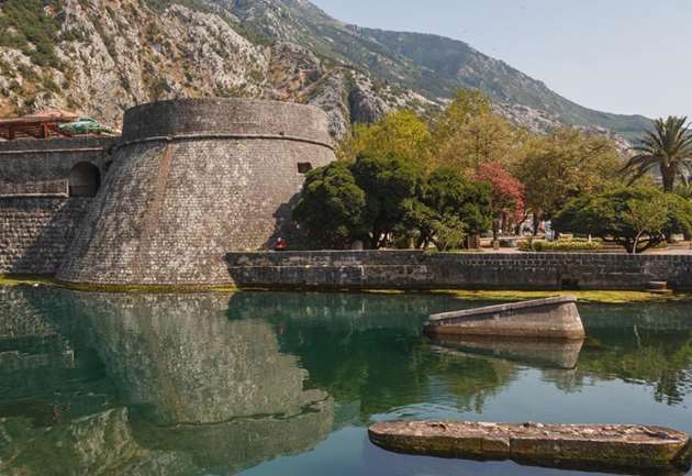 Walls of Kotor and Scurda river, Montenegro