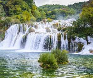 Krka National Park waterfalls, Croatia