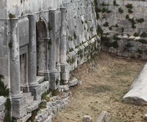 Roman ruins in Pula, Croatia