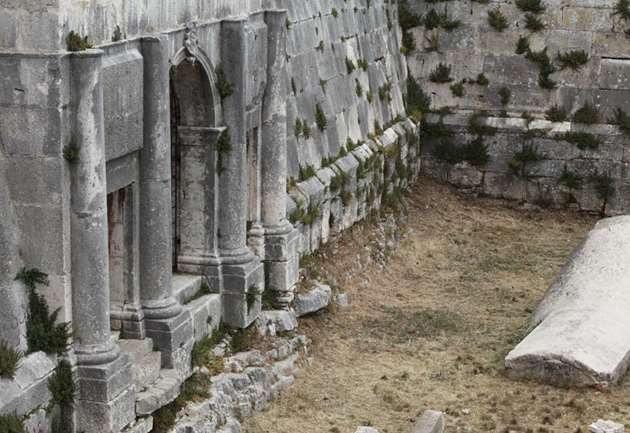Roman ruins in Pula, Croatia