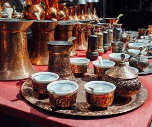 Handcrafted coffee pots, Sarajevo