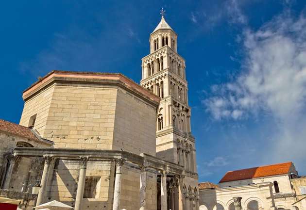 St. Domnius cathedral, belltower, Split, Croatia